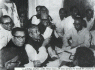 after-winning-majority-in-parliament-bangabandhu-with-awami-league-leaders-including-taz-uddin-ahmed-and-syed-nazrul-islam
